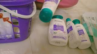 Himalaya baby gift pack- 9 items unboxing. Details in description.