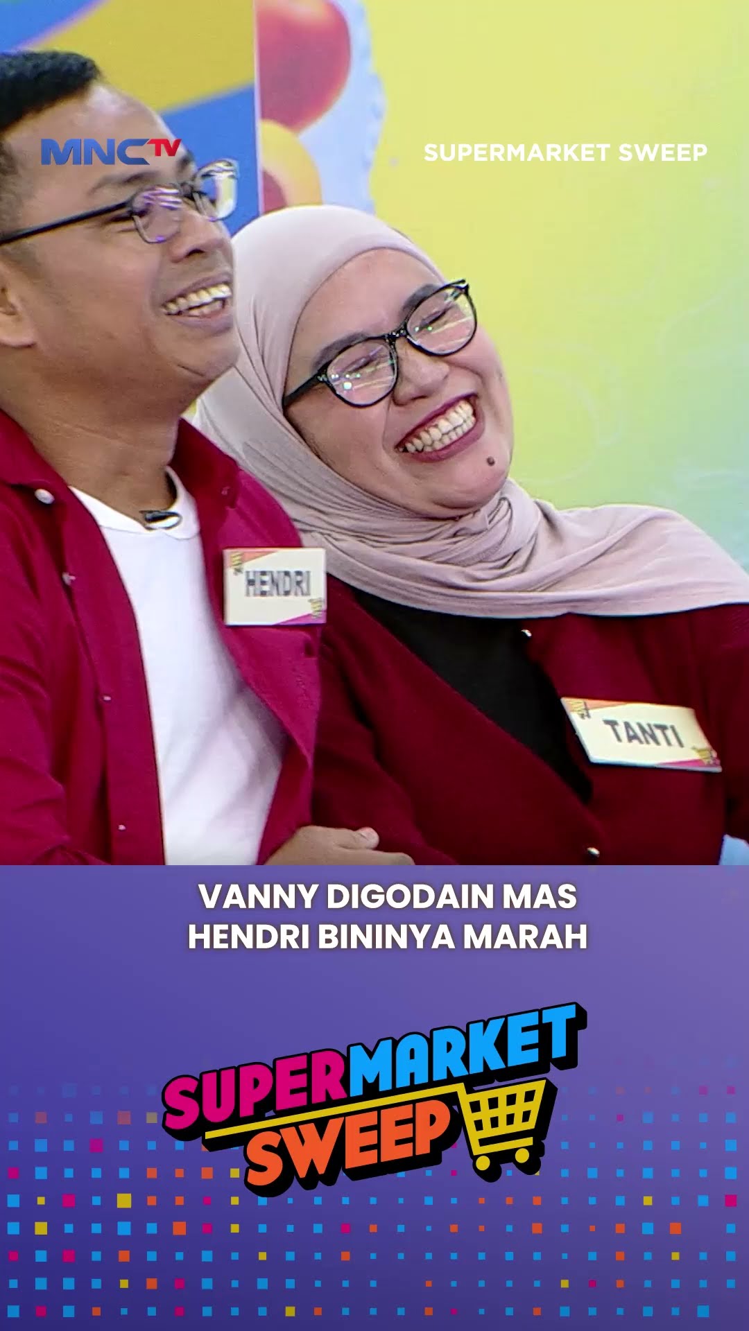 Marahin AJa Bu Suaminya #supermarketsweep #gameshow #mnctv #shorts
