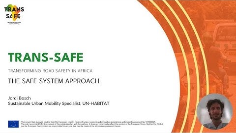 Unit 2   Introduction to The Safe System Approach
