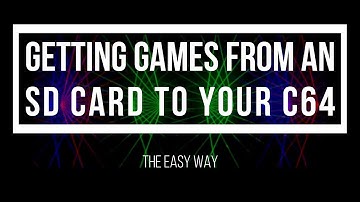 How to use an SD card with your Commodore 64 (Exploring C64ing)