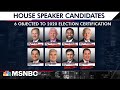 House GOP huddles as Speaker search drags on