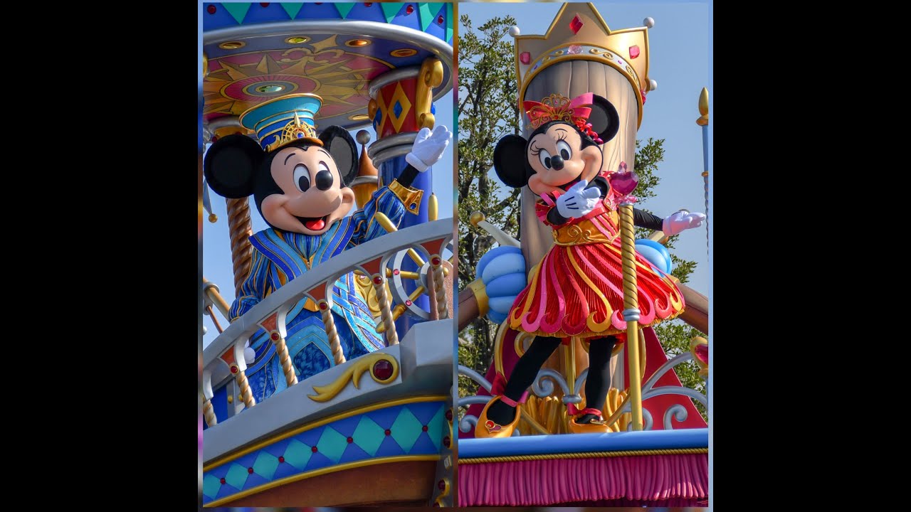 TDL ドリーミング・アップ！2019年3月26日(ニューフェイス初日)イン側ベンチから4号橋方面固定