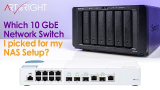 10 GbE Networking Switch for small office / photography studio NAS storage.