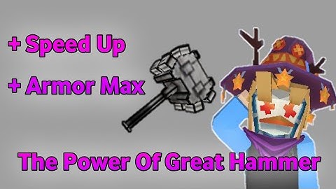 Great Hammer (Build And Shoot) - [Blockman Go:Adventure] Koto BG