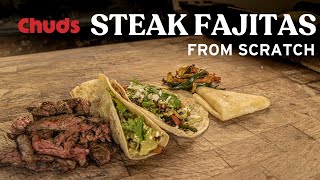 Steak Fajitas from Scratch | Chuds BBQ