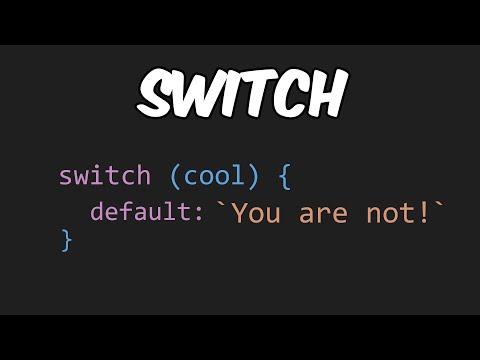 Switch Statement In JavaScript