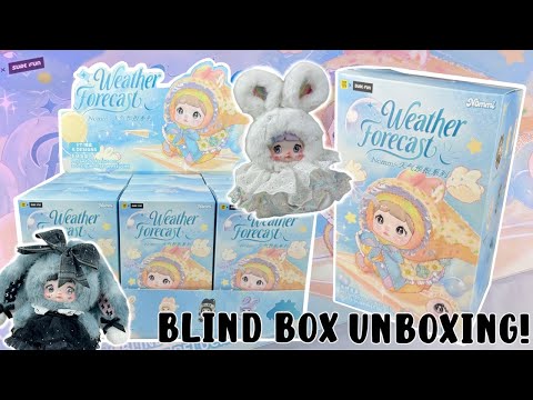 Let's Open The Nommi Weather Forecast Plushie Blind Box Series From Kikagoods! Blind Box Unboxing!