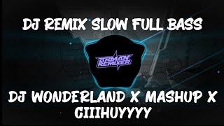 DJ WONDERLAND X MASHUP X CIIIHUYYYY TERBARU 2025 | DJ REMIX FULL BASS