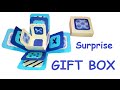 Diy surprise exploding gift box
