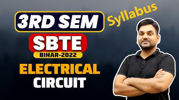 3rd Sem I EE I Electrical Circuit I by Rajkamal sir I SBTE I Engineers Group I Diploma semester