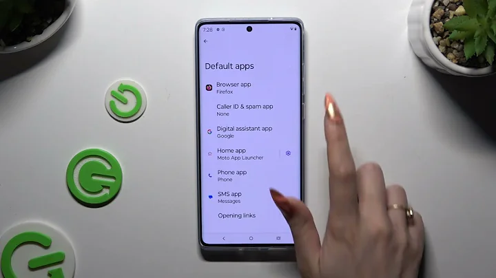 How to Change the Default Apps in MOTOROLA Moto G85