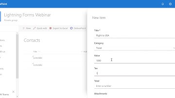 Lightning Tools Lightning Forms Sublists