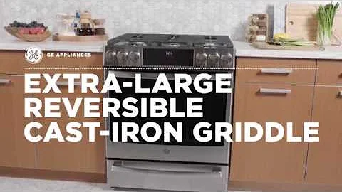 Extra-Large Reversible Cast-Iron Griddle