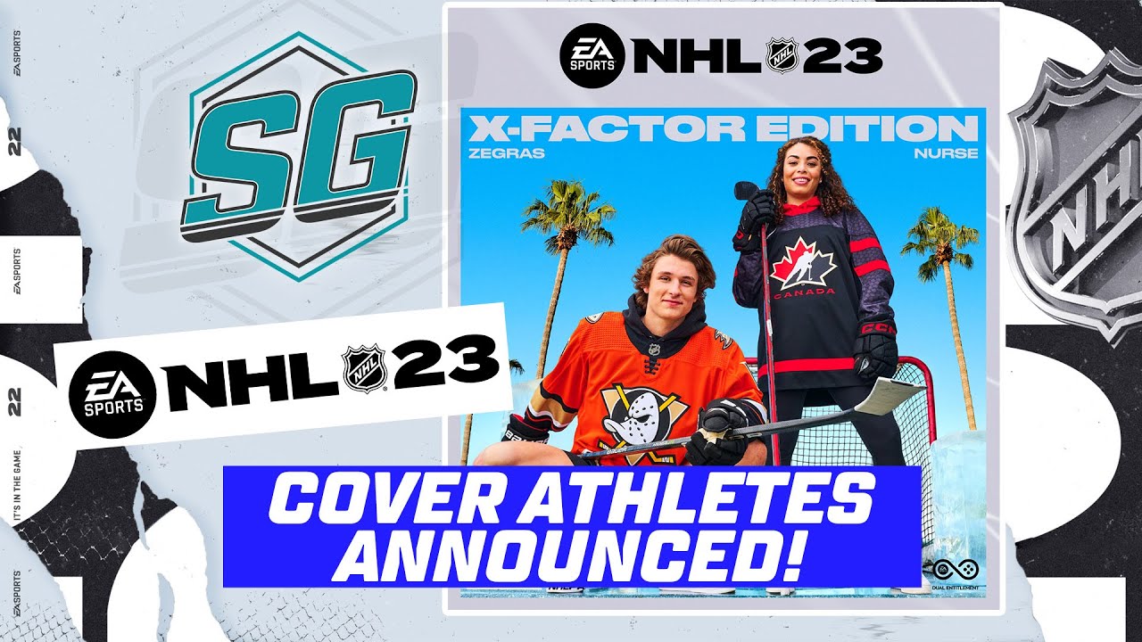 In honor of Trevor Zegras being on the NHL 23 cover, here's a concept cover  that I did : r/nhl