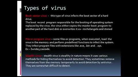 Class 7 Computer Chapter Computer Virus Part 1