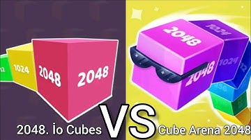 2048.io Cubes vs Cube Arena 2048