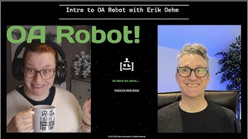 An Intro to OA Robot with Erik Oehm