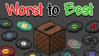 Ranking Minecrafts Music Discs From Worst To Best