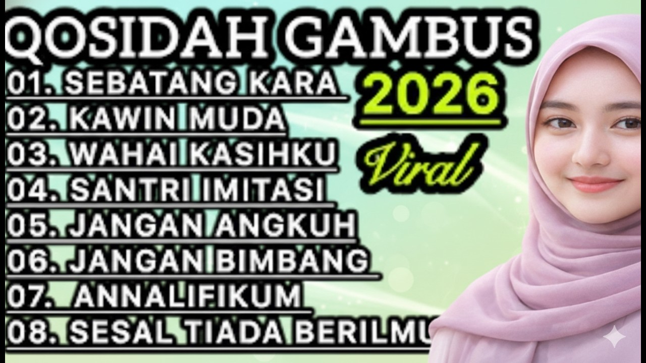 FULL ALBUM QOSIDAH TERBARU 2026 - PALING MERDU & MENYEJUKKAN HATI