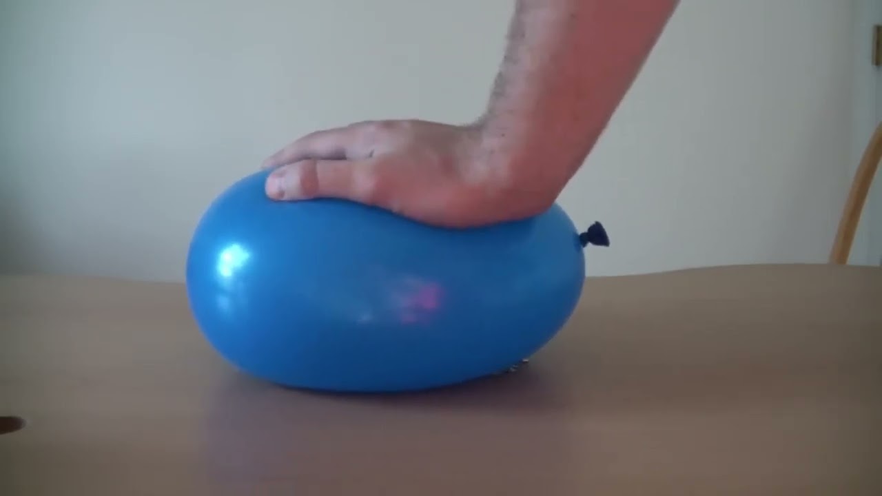 The balloon pop experiment meme | With rake scream | 