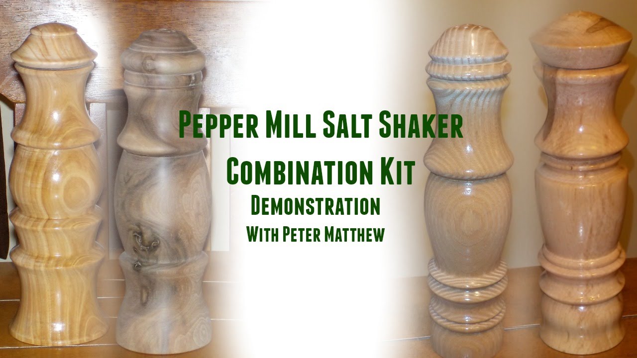 Combination Salt Shaker / Pepper Mill - Sokolowski Studios