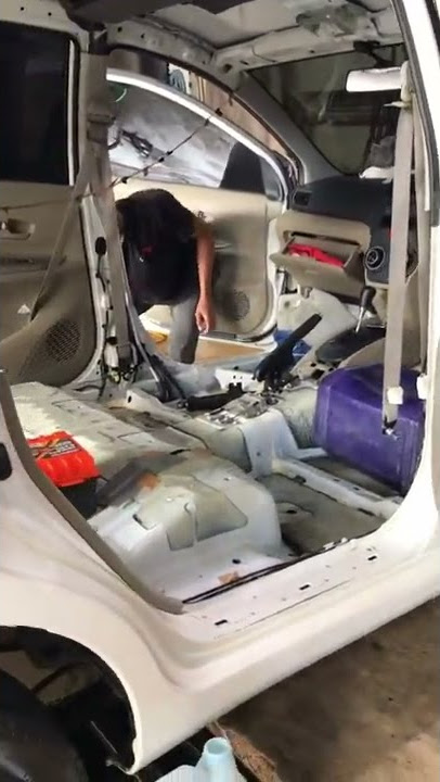 Toyota Avanza salon dalam bongkar interior full detailing #salonmobil #detailing