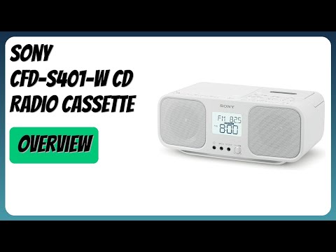 REVIEW (2026): Sony CFD-S401-W CD Radio Cassette. Features - YouTube