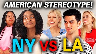 What Do Americans Think of Each Other? (LA vs NY) ㅣ American States