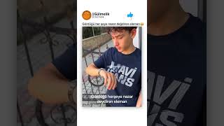 Gördüğü Herşeye Nazar Deydiren Eleman 😂