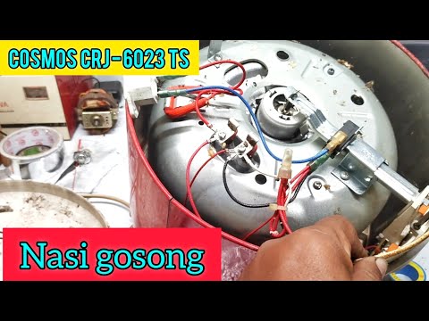 ILMU GRATIS♥️CARA PERBAIKI MAGICCOM COSMOS CRJ- 6023 TS NASI GOSONG@Pemulaberbagi-87 