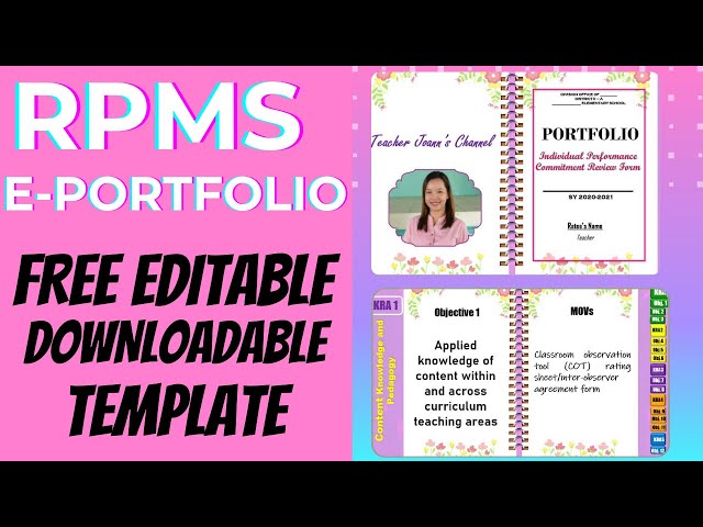 RPMS IPCRF 2021 FOR TI-TIII// RPMS E-PORTFOLIO SY 2020-2021 // FREE DOWNLOADABLE & EDITABLE TEMPLATE class=