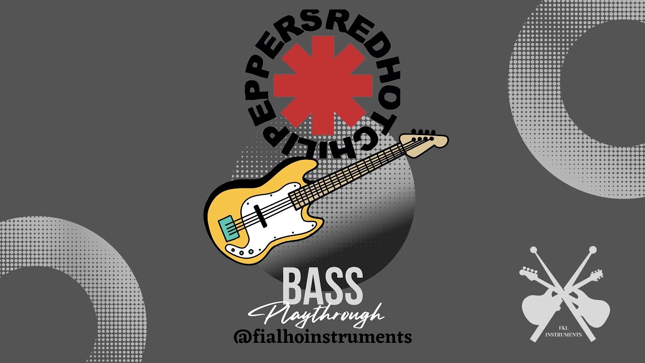 Red Hot Chili Peppers Around The World Bass Playthrough YouTube