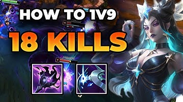 CHALLENGER TEACHES YOU HOW TO 1V9 GAMES