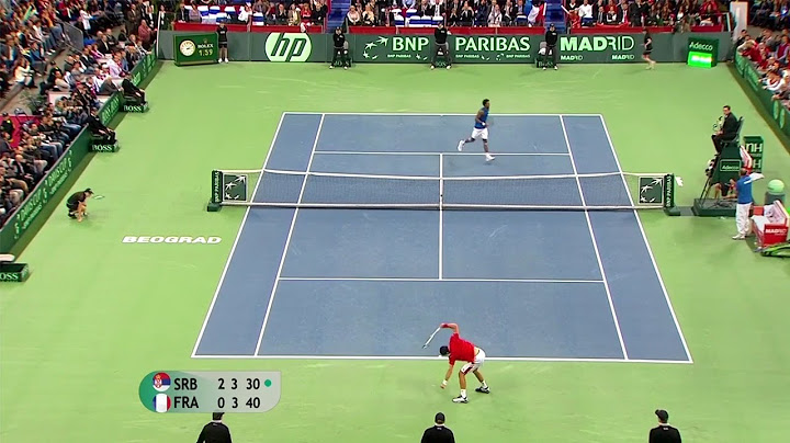 Djokovic Destroys Racket After Monfils Insane Forehand Winner