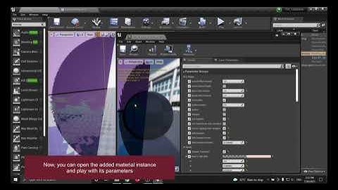 Unreal Engine Tutorial - Apply a Material To Post Process Volume