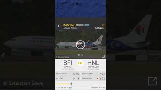 I found brand new Malaysia airlines 737 Max