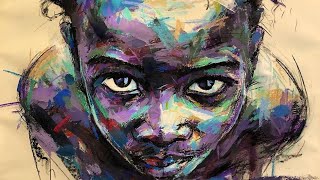 SOLOMON OMOGBOYE  CONTEMPORARY AFRICAN ARTIST 1080p