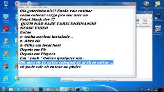 Como colocar sua '' Patente'' no PBDEV Atualizado