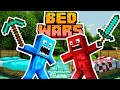 Minecraft hive bedwars gameplay pvp