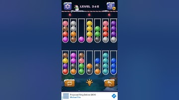Color Ball Sort Puzzle Level 346 Solution