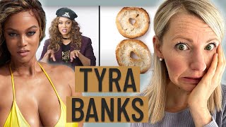 Dietitian Reacts to Tyra Banks' What I Eat in a Day (This got WEIRD Fast...)
