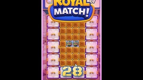 Royal Match Level 28 - No Boosters