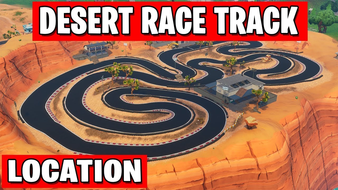 A LAP OF A DESERT RACE TRACK" LOCATION Week 5 Challenges