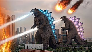 Godzilla And Evolved Godzilla Attack In City | Teardown