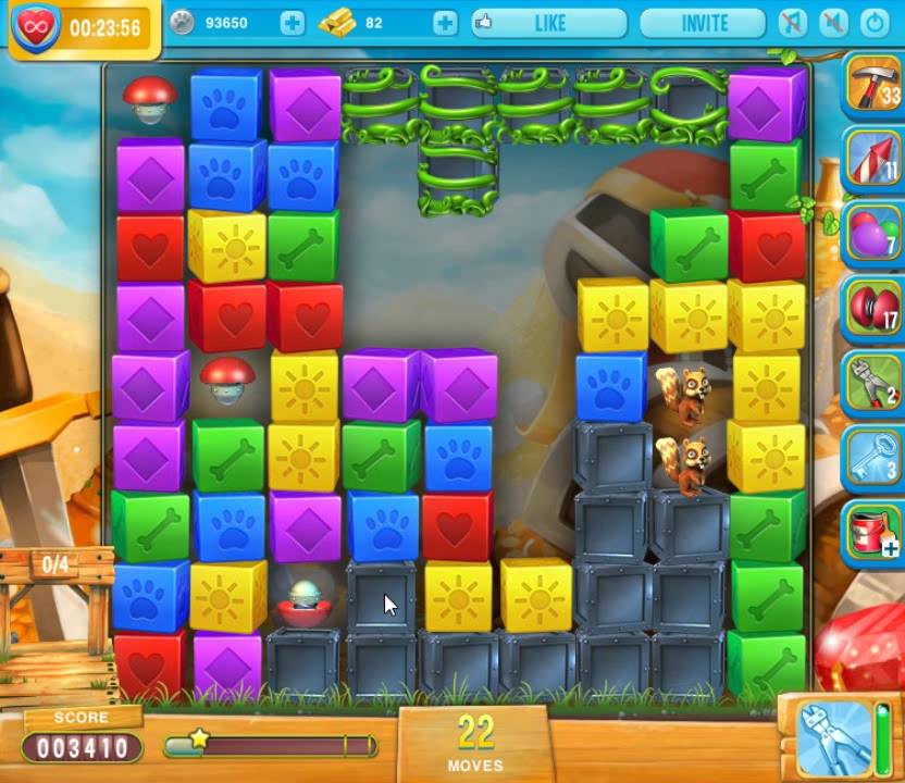 Pet Rescue Saga level 1140 no hammers 😈 ►TOBIAS DEAMON◄