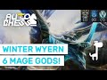 WINTER WYVERN 6 MAGE GODS!! Dota Auto Chess NEW GODS MAGE BUILDS!