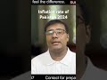 #inflation rate 2024 of #pakistan and comparison with last year