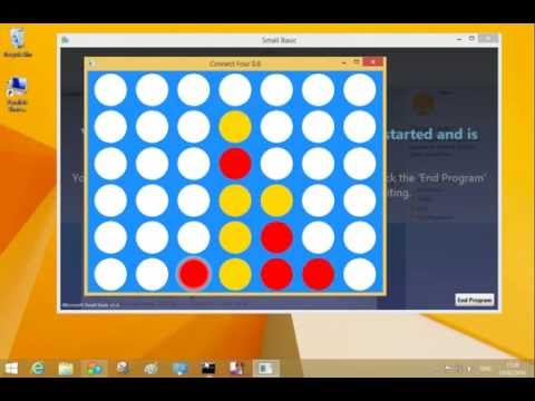 Connect Four written in Small Basic