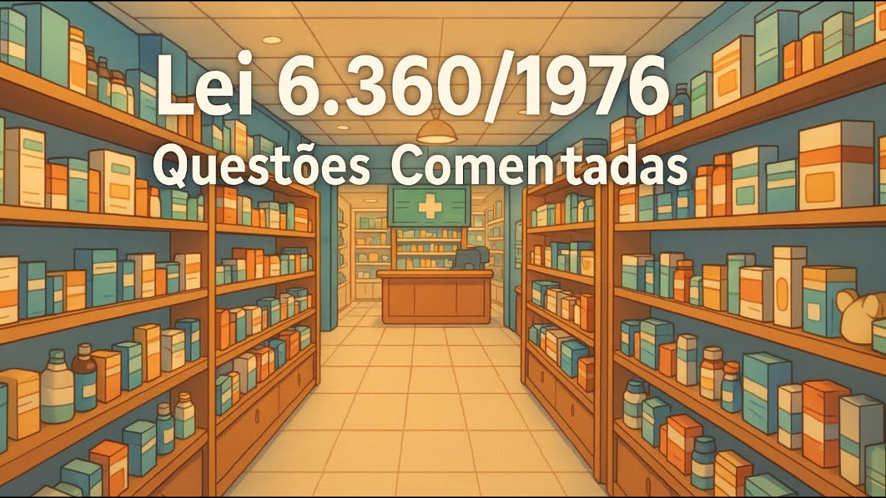 2 - Questões Comentadas sobre a Lei 6.360/1976 Vigilância Sanitária - Medicamentos