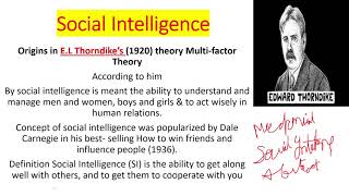 Social Intelligence |Edward Lee Thorndike | Social Skills |S.P.A.C.E Formula | सामाजिक बुद्धिमत्ता screenshot 1